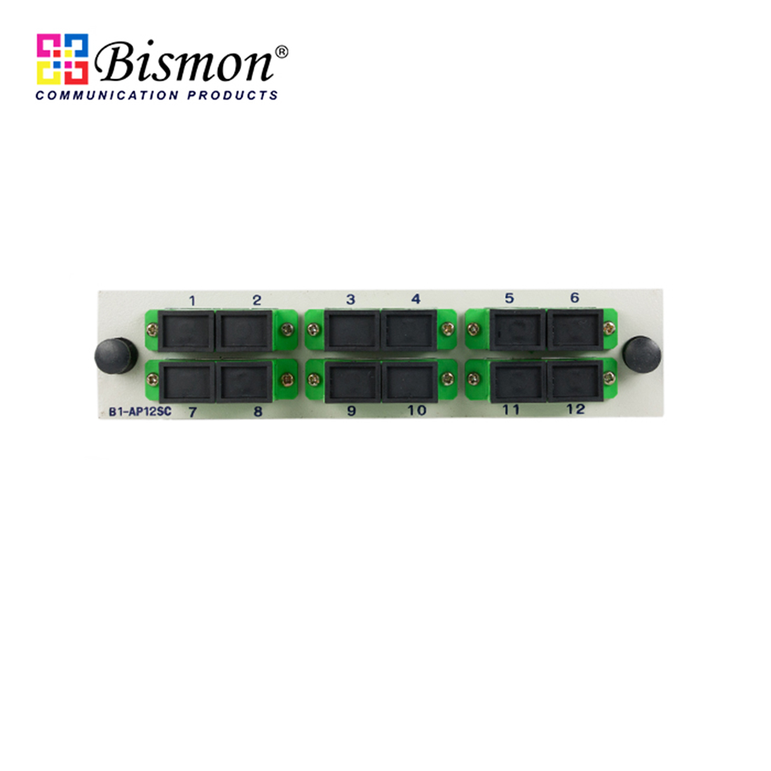 12 SC/APC Snap-in adapter Plate Single-mode Full set